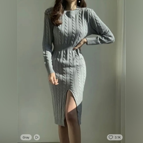 Brand New cozy dress. - Picture 2 of 3